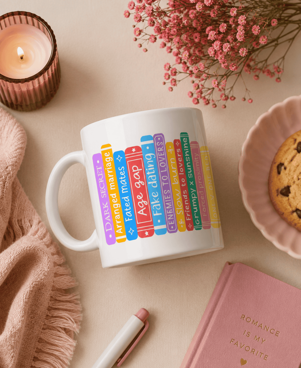 Book Lovers Library Mug — Reading Aesthetic Coffee Mug
