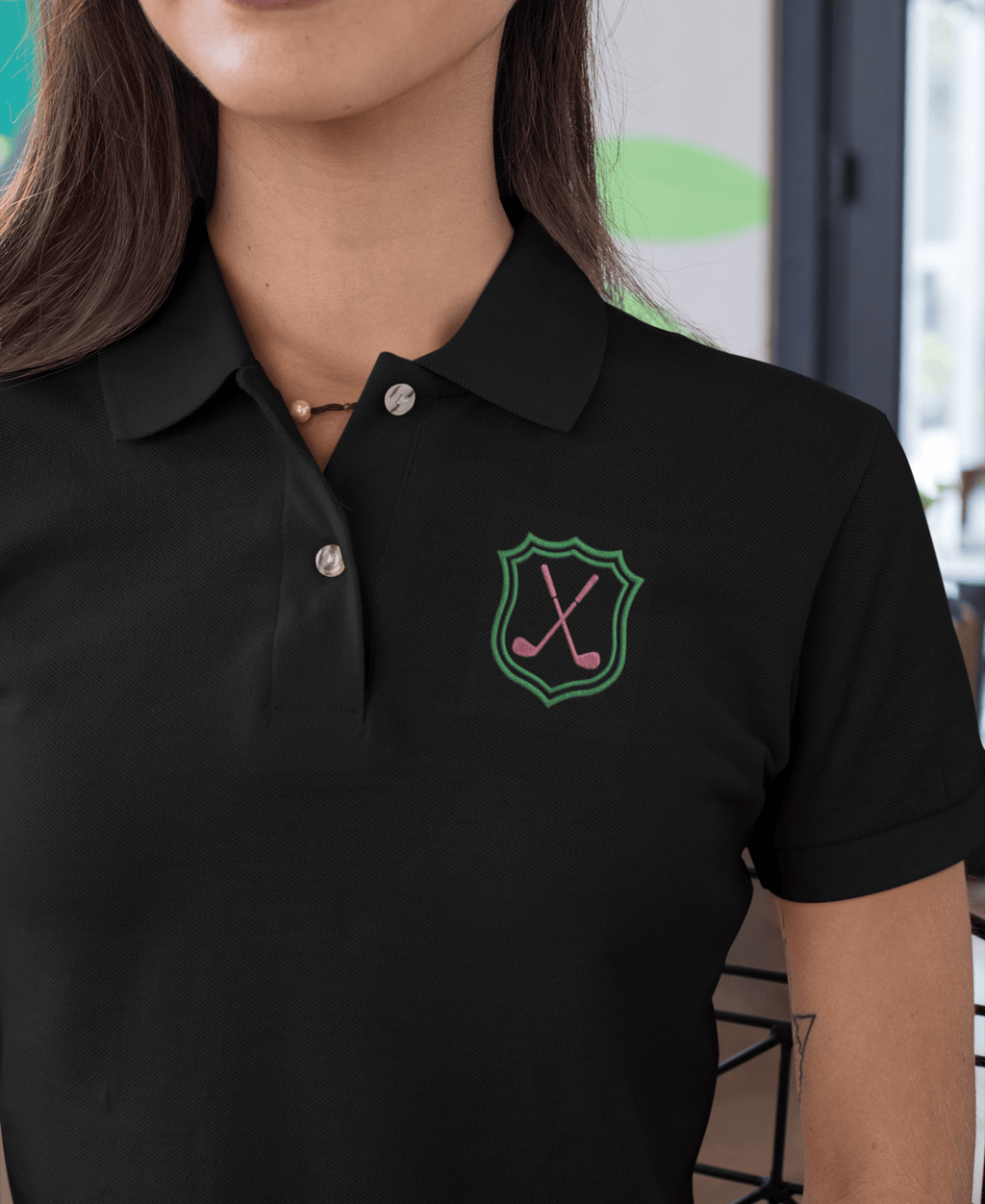 Country Club Blush Polo