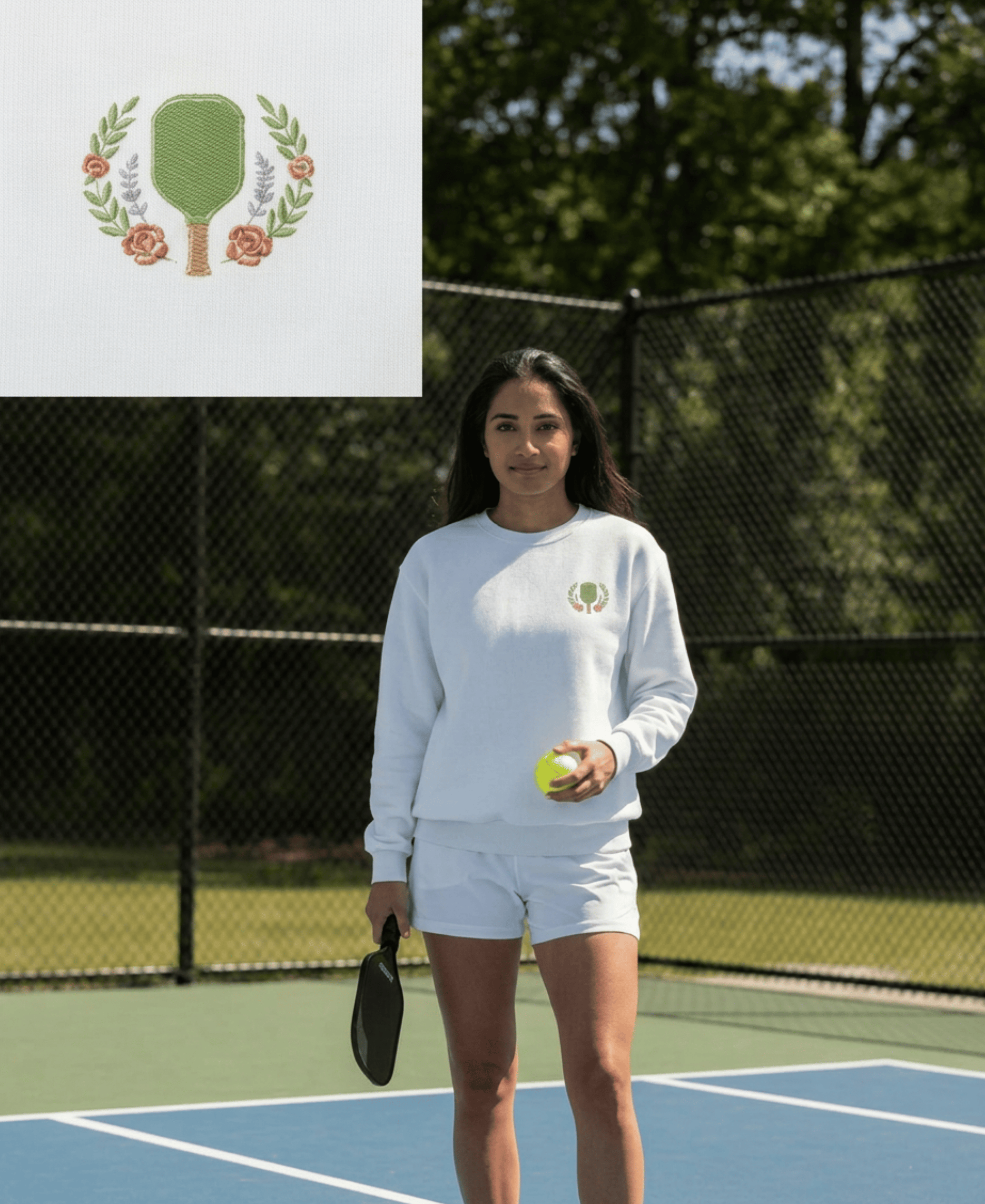 The Paddle & Petals Sweatshirt