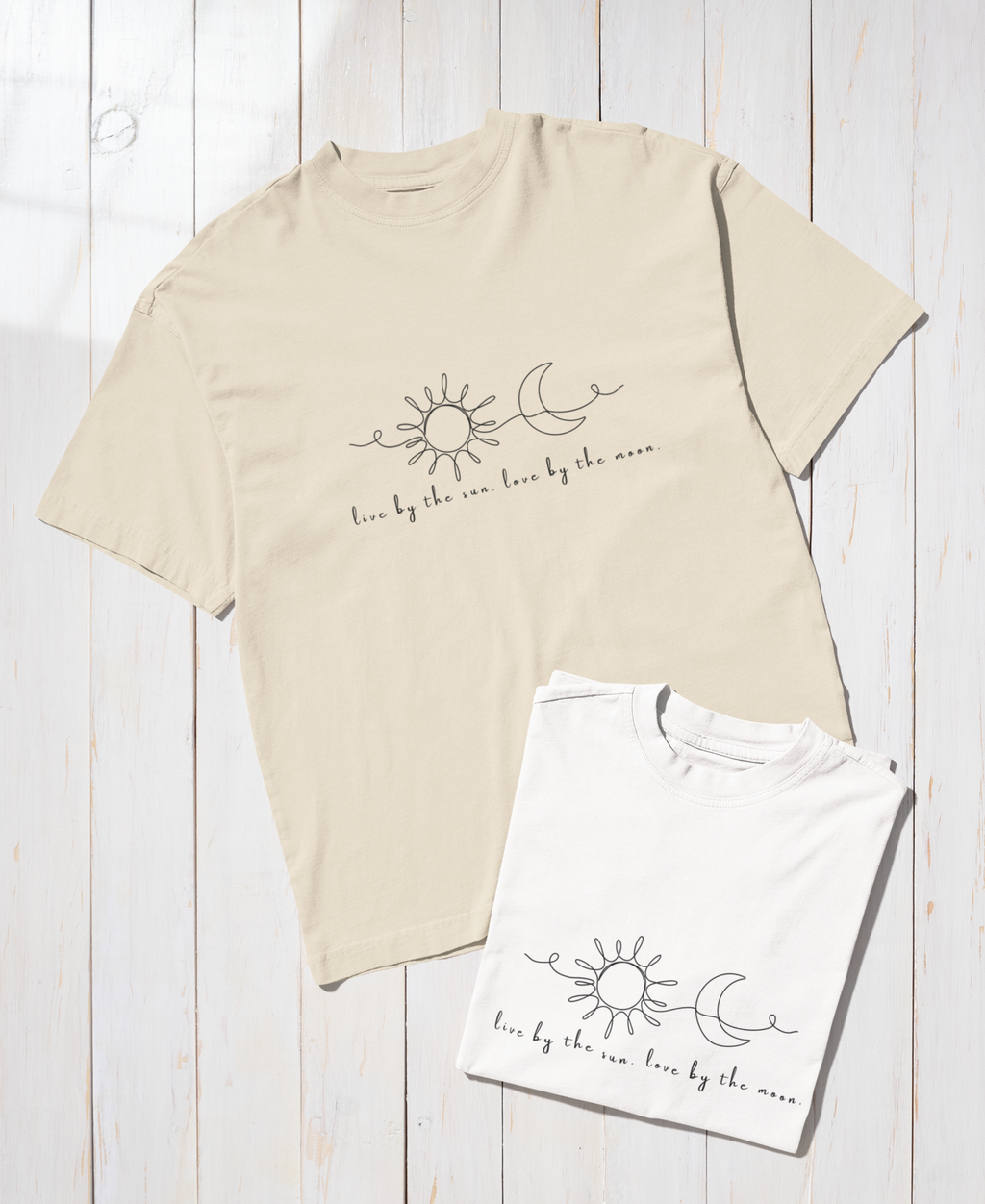 Sun & Moon Oversized Tee