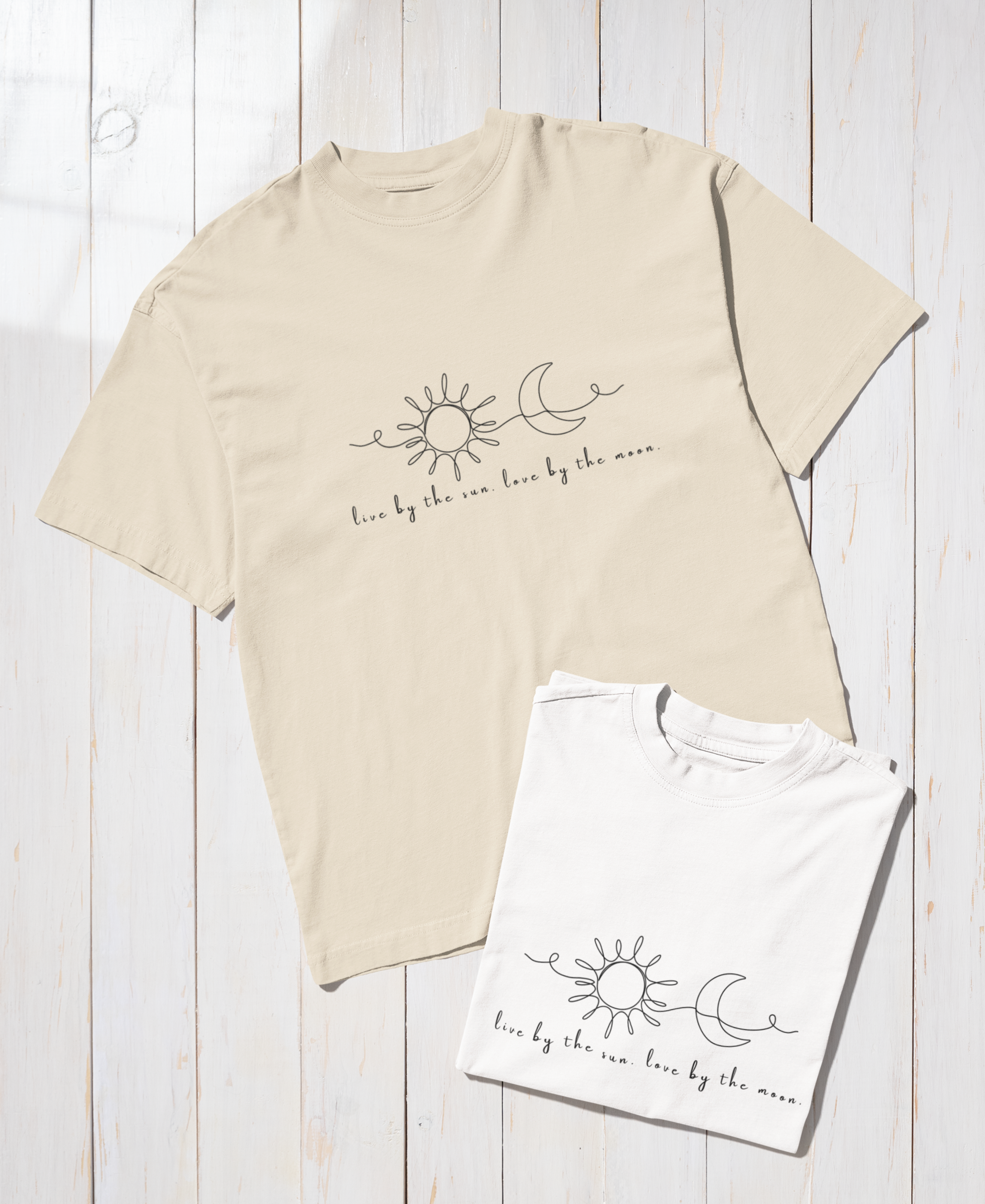 Sun & Moon Oversized Tee