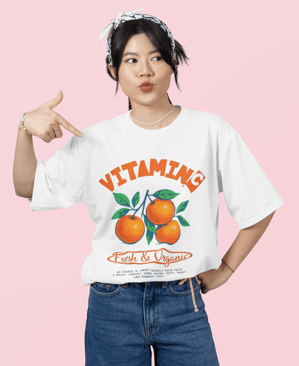 Vitamin C Oversized Tee