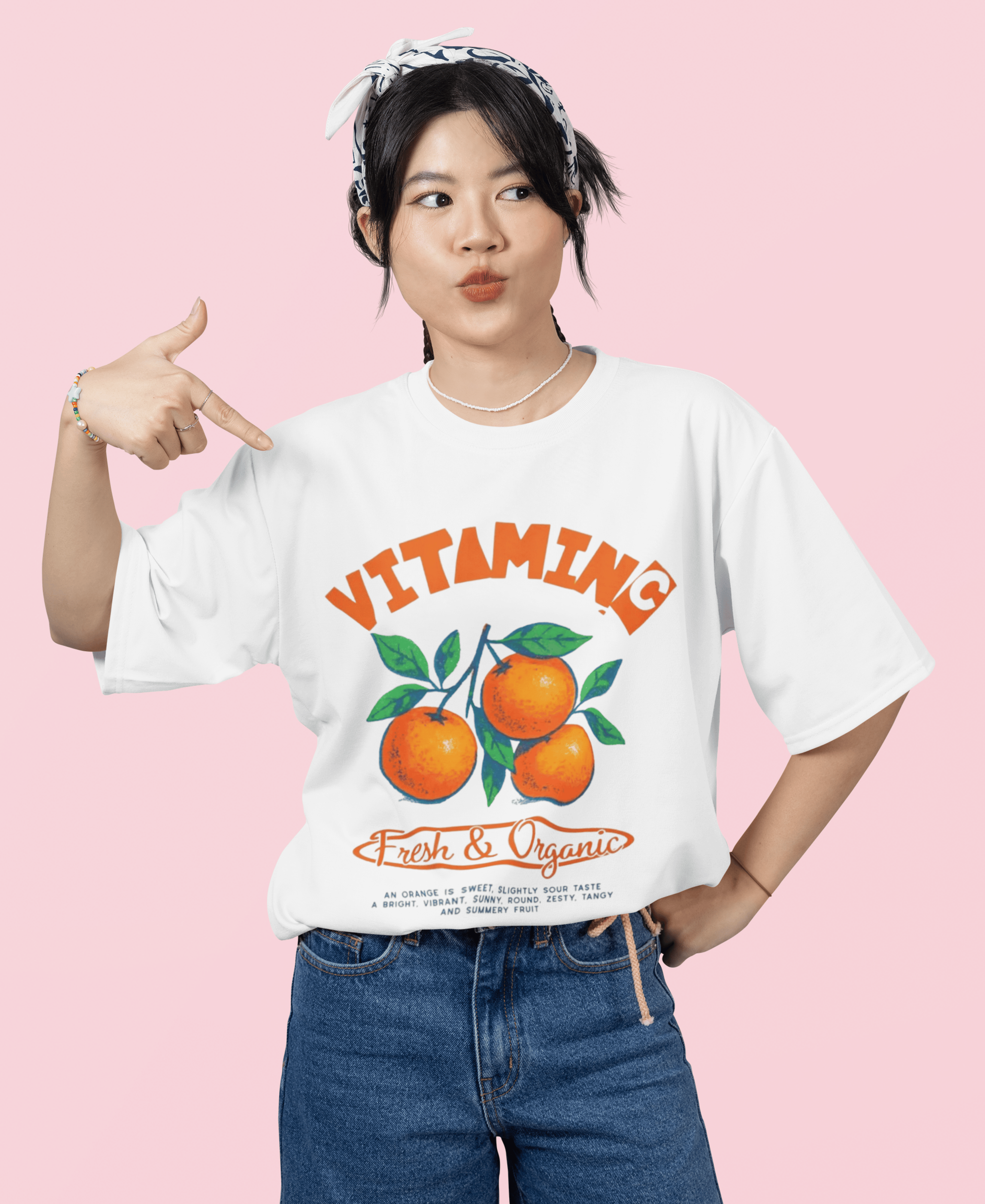 Vitamin C Oversized Tee