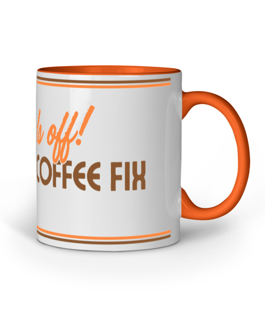Hands Off Coffee Mug