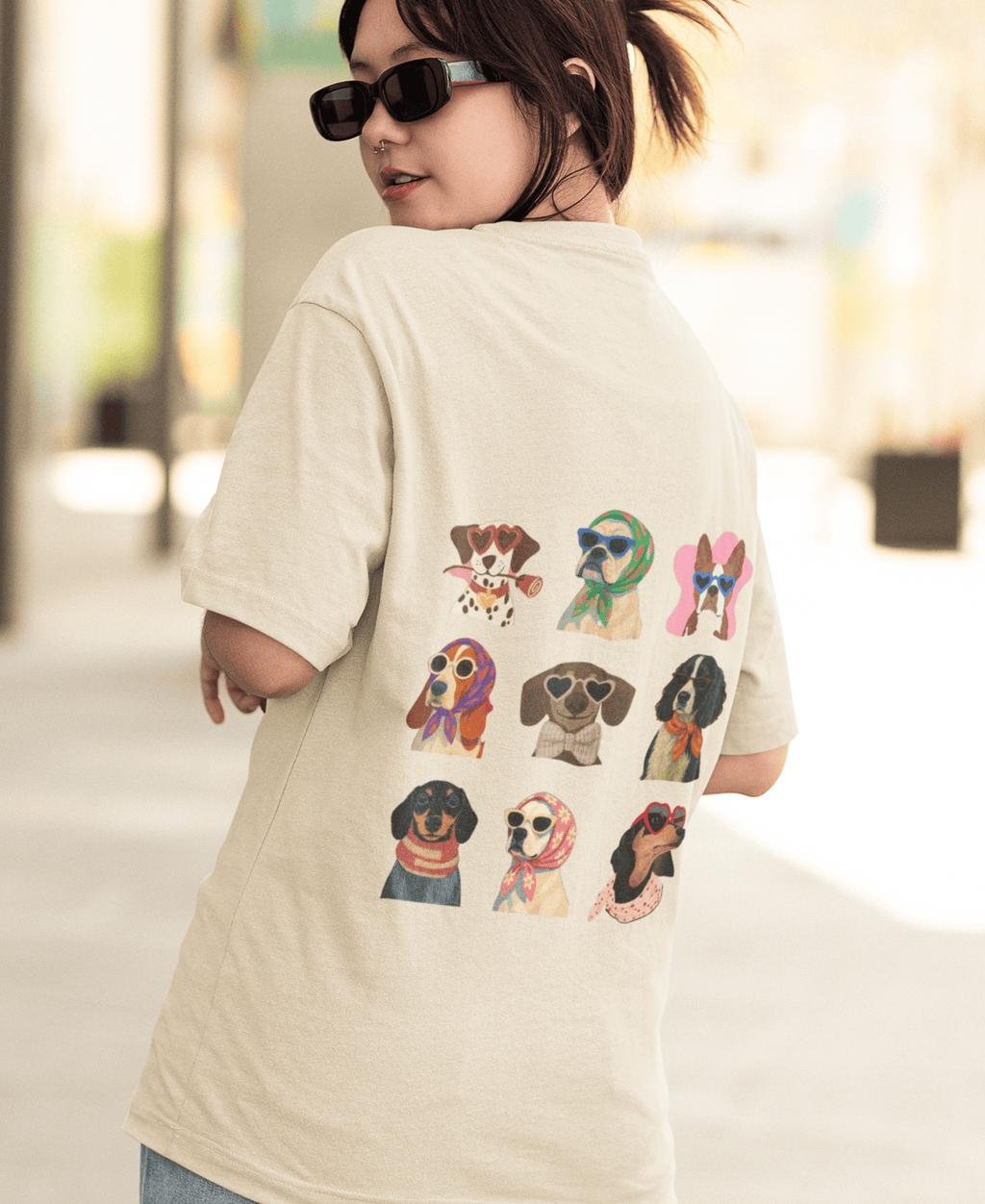 Cool Dogs Oversized T-Shirt