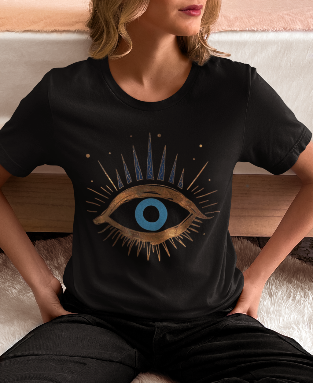 Evil Eye Oversized Tee
