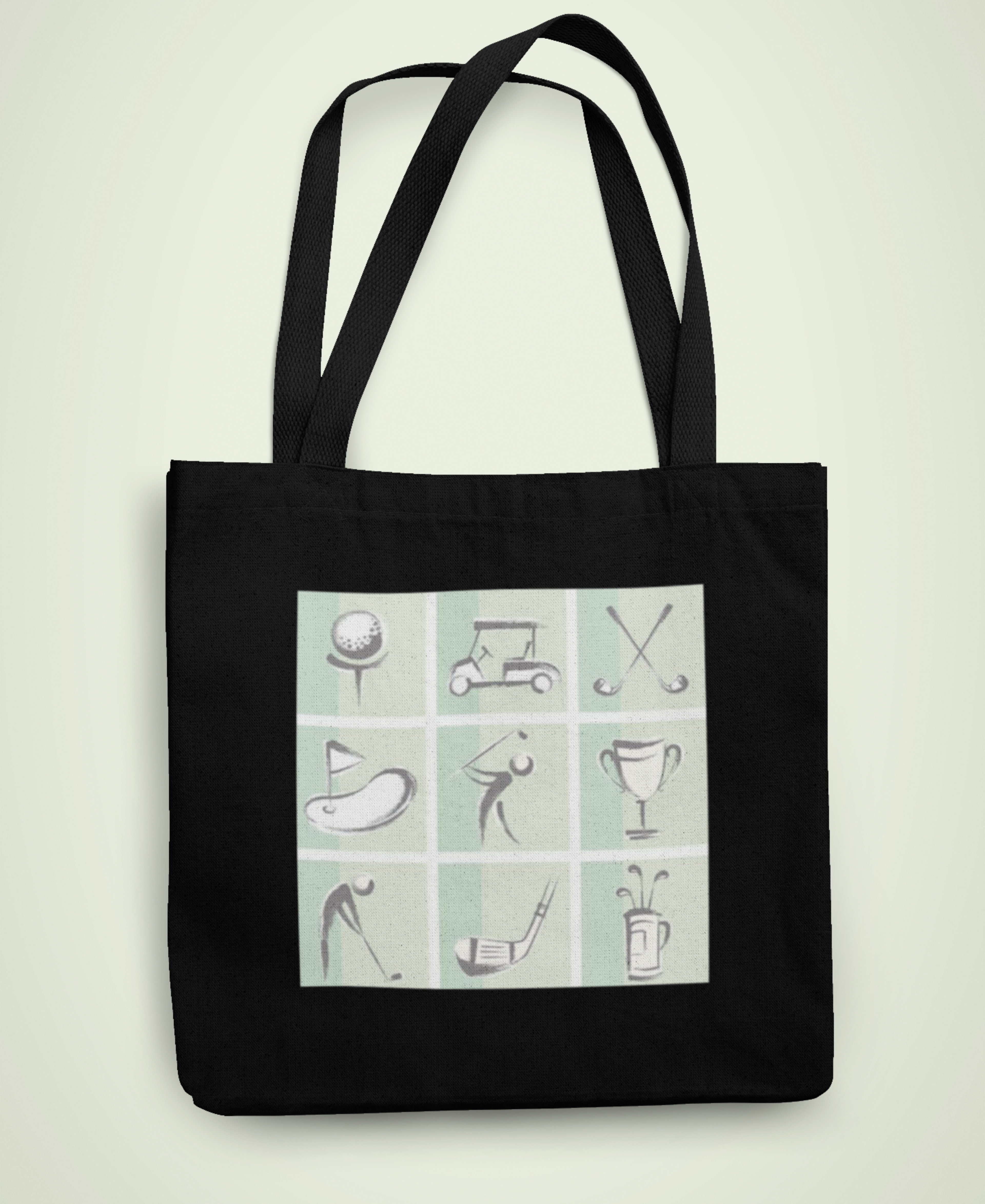Golf Icons Tote