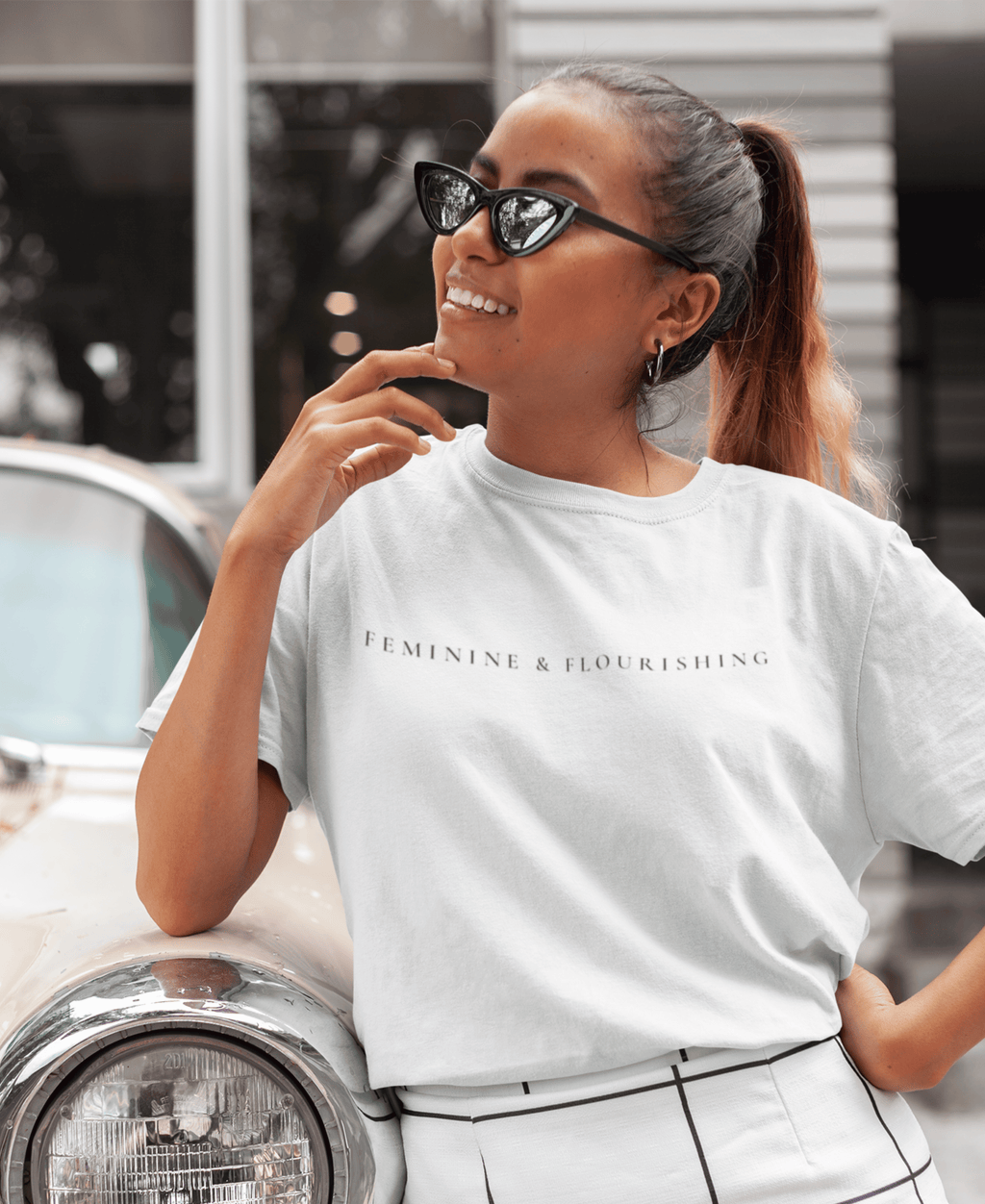 Feminine & Flourishing Tee