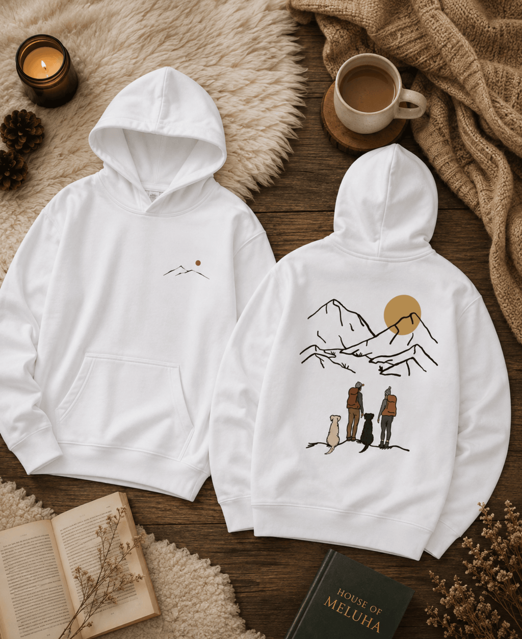 Wander Together Hoodie — Outdoor Adventure Hoodie